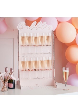 Ginger Ray HN-815 Blush Hen Prosecco Wall ()