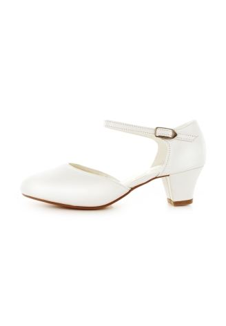 Skórzane buty ślubne White Lady 850 Offwhite ()