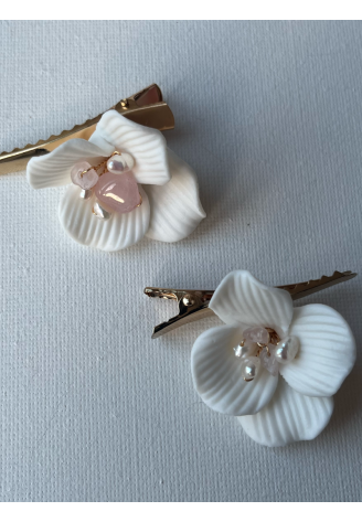 Sally Jane Bridal Hairclips Złoty