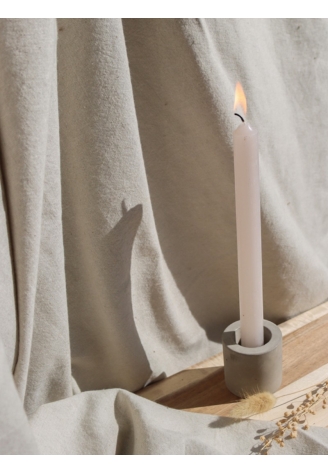 Leeff 18719 — zestaw świec stołowych Donna Natural