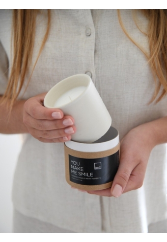 Leeff 18731 Świeca zapachowa Minty Moments - You make me smile Natural