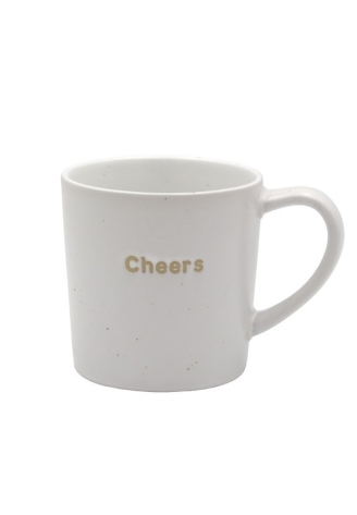 Leeff 18781 Kubek Morris — Cheers, biały ()