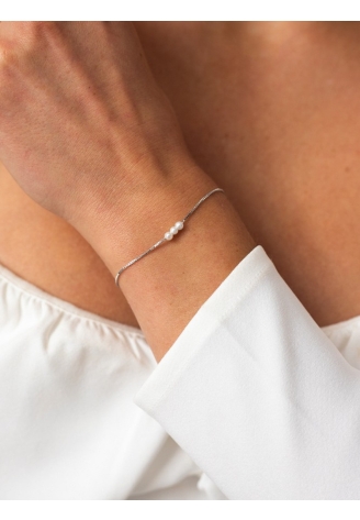Abrazi Bransoletka AB-A1S-TS-Rhodium ()