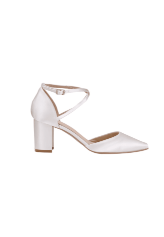 The Perfect Bridal Company Maisie Wedding Shoes Satin ()