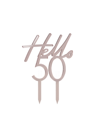 Topper na tort Ginger Ray "Hello 50