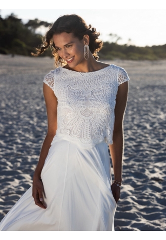 Novias Ella Lace Bolero ()