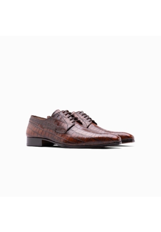 Męskie buty ślubne Paulo Bellini Lodi Croco