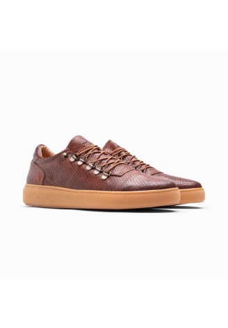 Męskie trampki ślubne Paulo Bellini Fermo Cognac