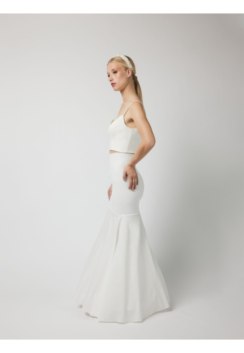 Poirier PC30-200J Halka Fishtail 200 cm Ivory Blush