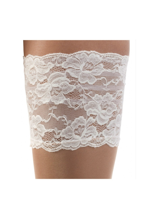 Poirier ST-800 Dwukolorowe / dwukolorowe pończochy typu stay-up