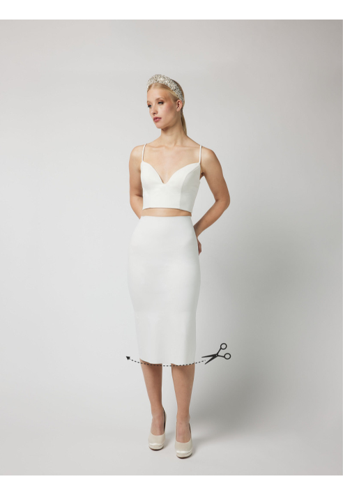 PC76-150J Ultra lekka halka w linii A – Ivory