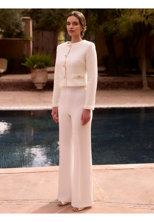 Bianco Evento Blake Spodnie ślubne ()