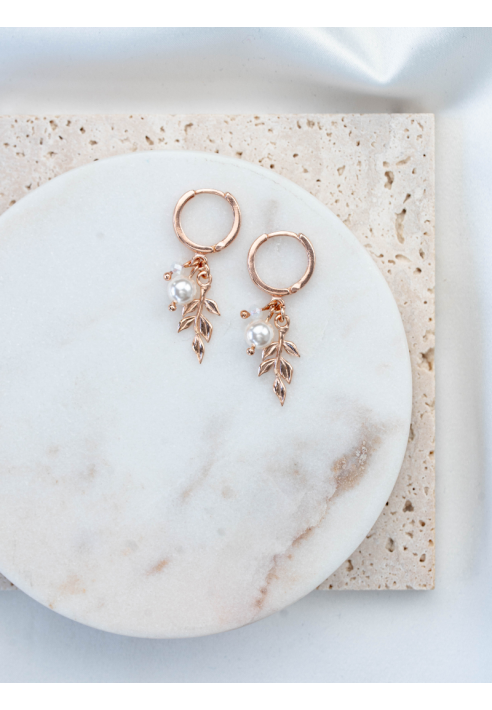 Perlenbräute Resi Kolczyki