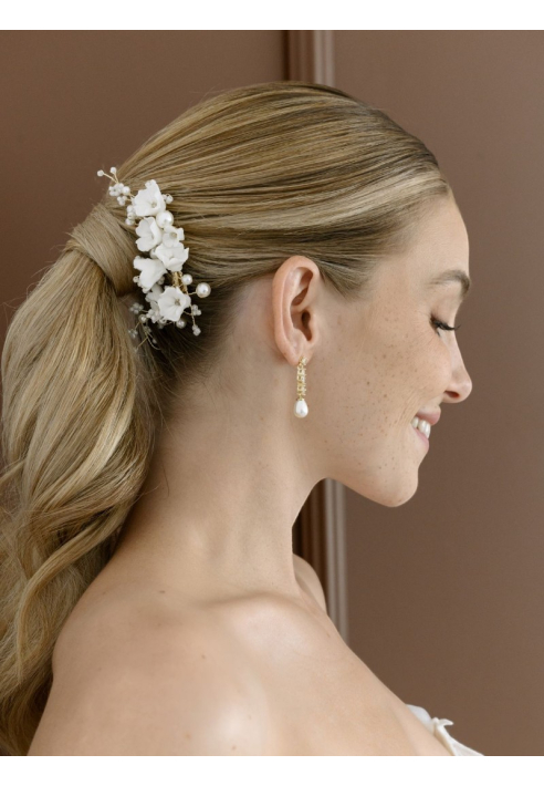 G.Westerleigh HC1206 Grzebień ślubny złoto ()