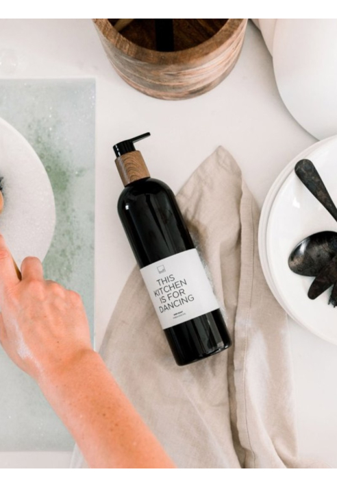 Leeff 18155 — płyn do naczyń Fabulous Fig • This Kitchen Is For Dancing (czarny)