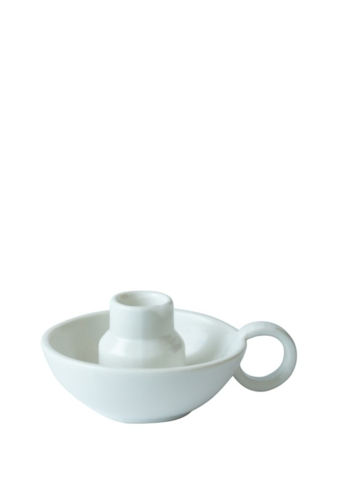 Leeff 18177 świecznik Chris biały ()