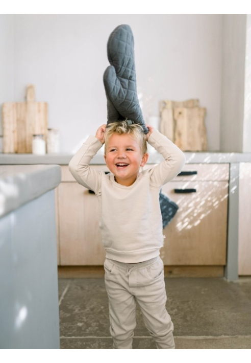 Leeff 18218 Rękawica do piekarnika Olivia Szara