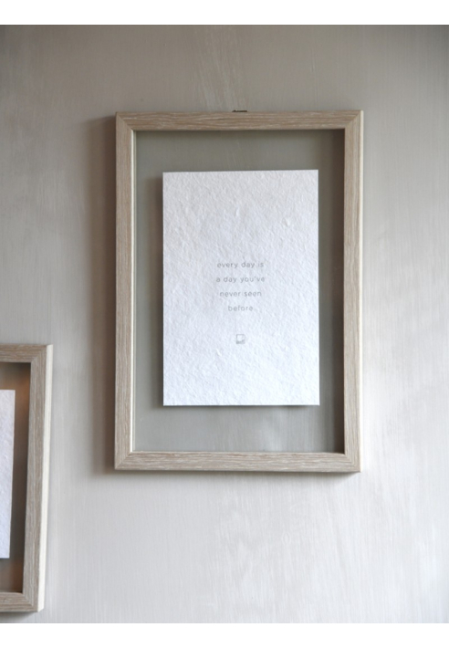 Leeff 18507 Ramka Philou A4 — naturalny