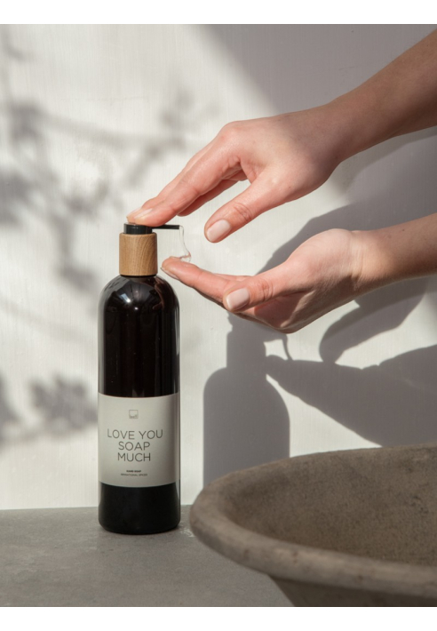 Leeff 18592 Mydło do rąk Sensational Spices "Love You Soap Much" — czarne