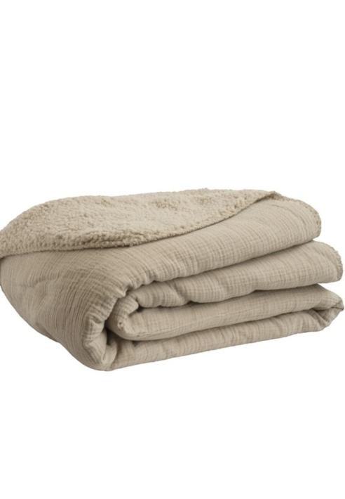 Leeff 18627 Plaid Phileine — pled Taupe 130×170 cm ()