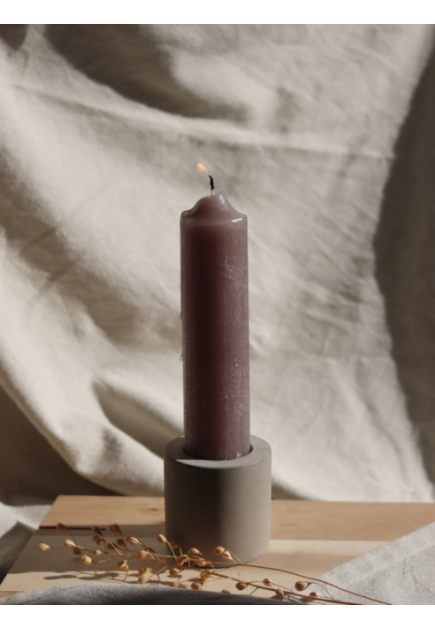 Leeff 18723 Zestaw dużych świec Brian — taupe