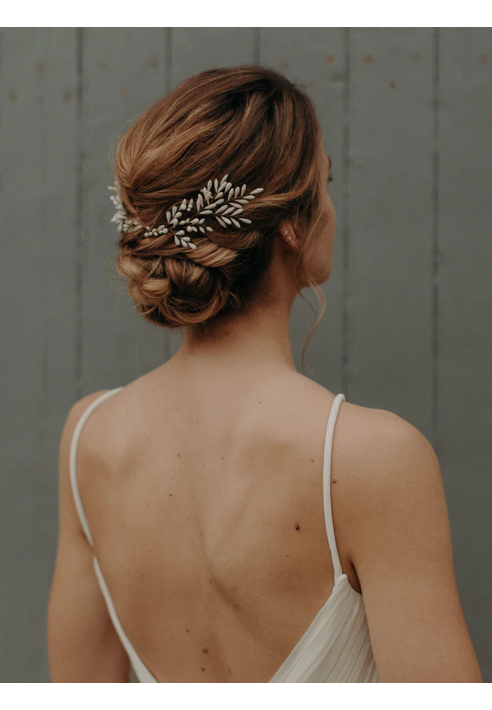 Lizeron Astrid Grzebień do włosów biały