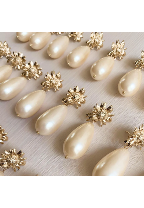 Lizeron Macha Kolczyki Złote