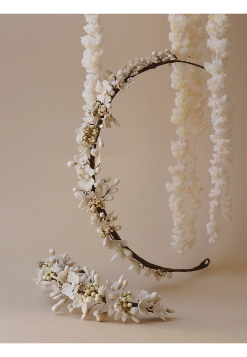 Lizeron Perrine Grzebień do włosów Biały