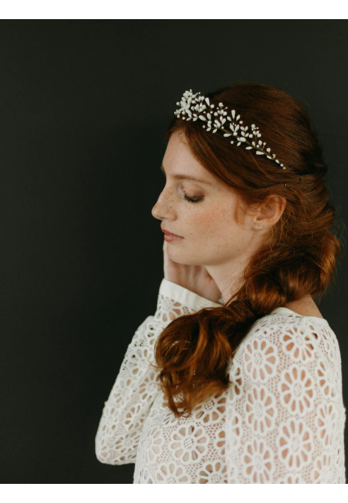 Lizeron Pietra Tiara Biała