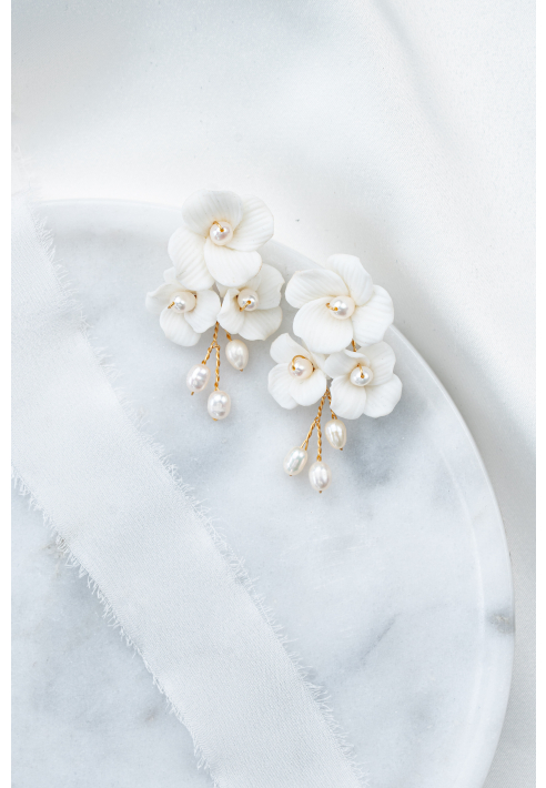 Perlenbräute Coco Małe kolczyki