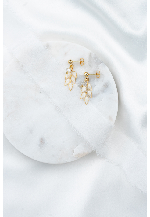 Perlenbräute Lana Małe kolczyki