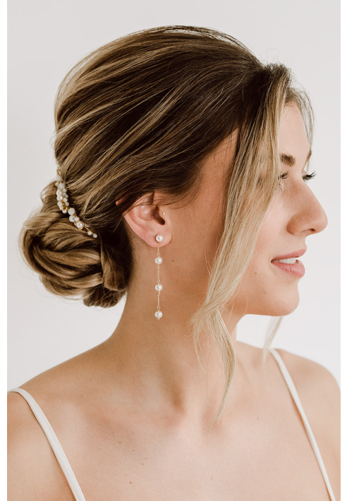 Perlenbräute Lola Kolczyki ()