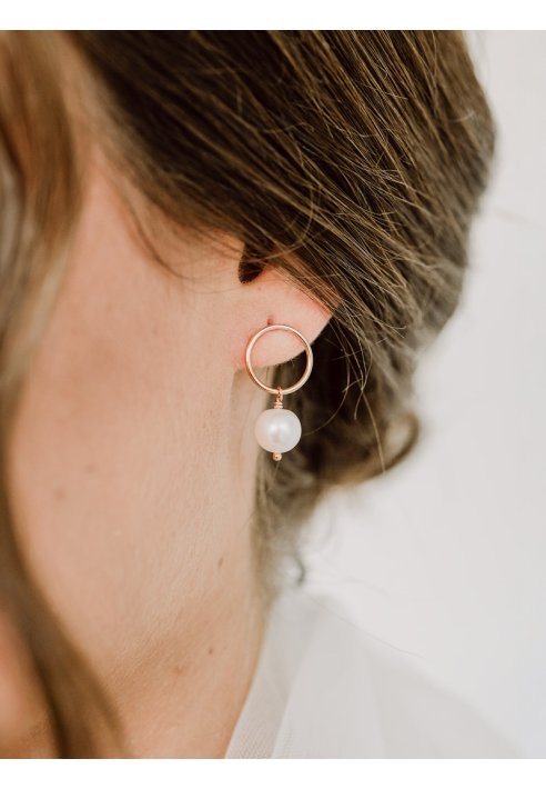 Perlenbräute Toni Kolczyki ()