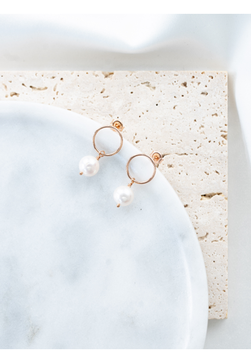 Perlenbräute Toni Kolczyki