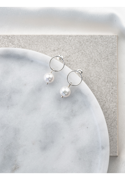 Perlenbräute Toni Kolczyki