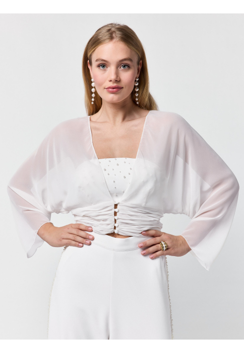 Poirier Kardigan Chiffon ()