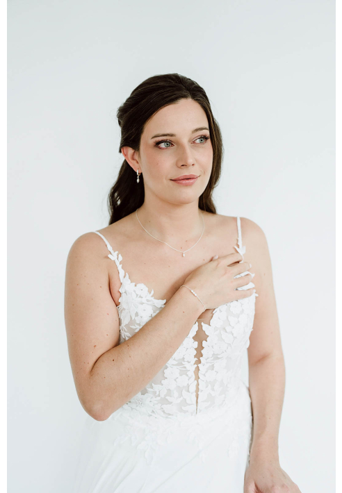 Perlenbräute Amelie Zestaw biżuterii ()