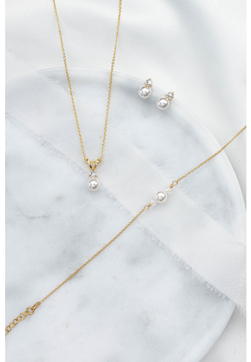 Perlenbräute Smilla Zestaw biżuterii