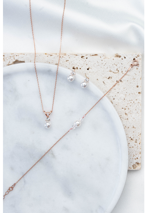 Perlenbräute Smilla Zestaw biżuterii