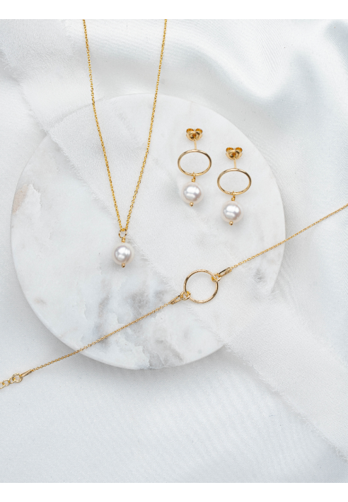 Perlenbräute Toni Zestaw biżuterii