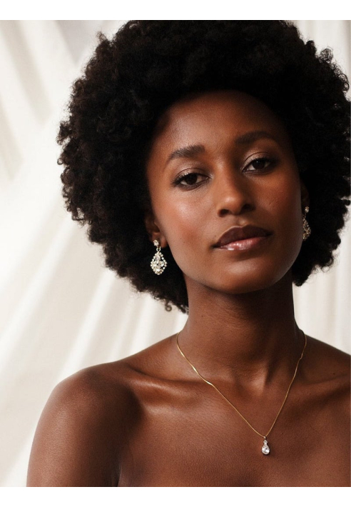 Abrazi Srebrne kolczyki Adele