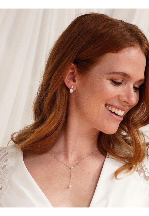 Abrazi Złote kolczyki Soraya