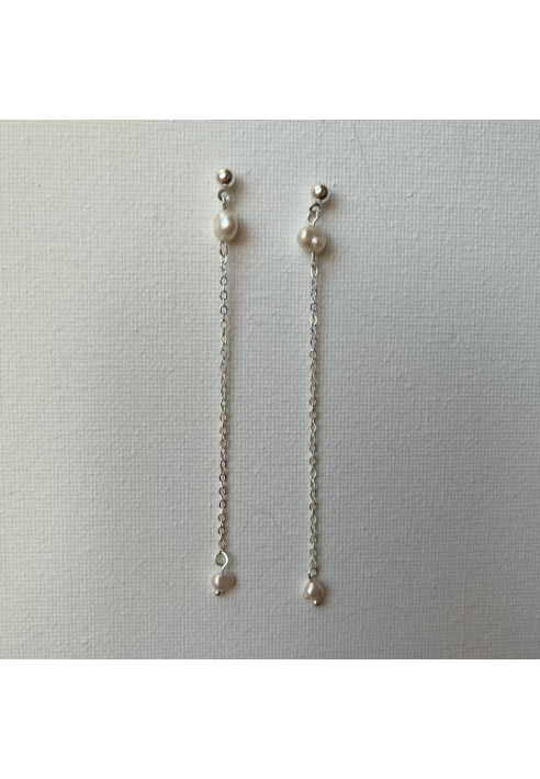 Sally Jane Bridal Ariel — kolczyki srebrne z perłami