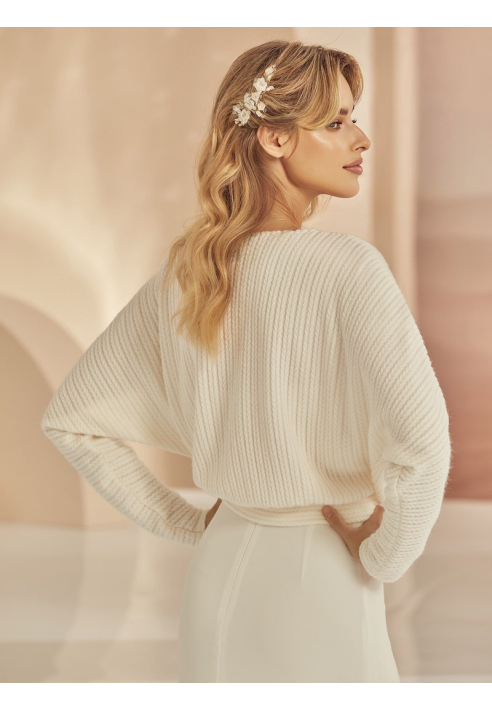 Sweter ślubny Bianco Evento E341