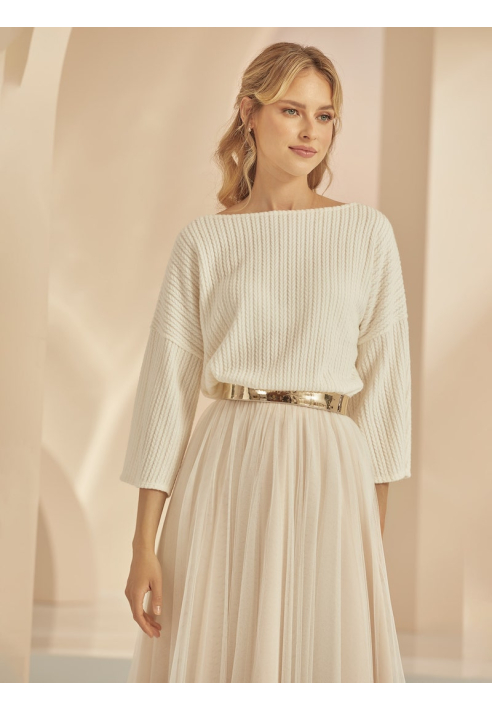 Sweter ślubny Bianco Evento E342 ()