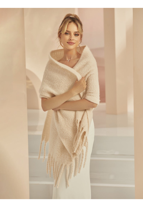 Szalik Bianco Evento E383 ()