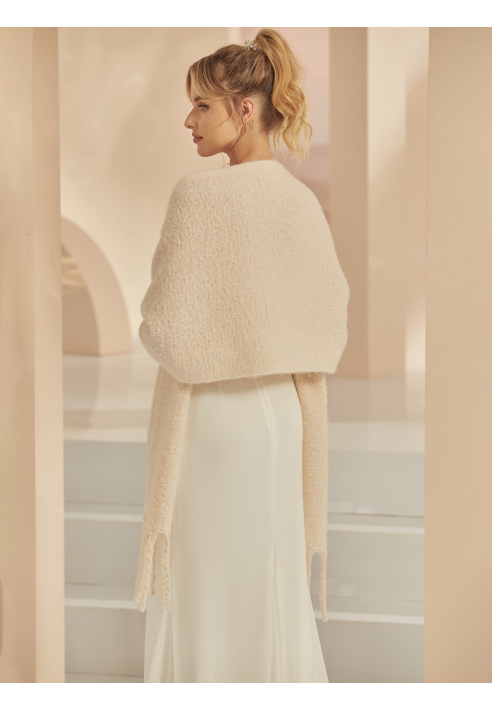 Szalik Bianco Evento E383