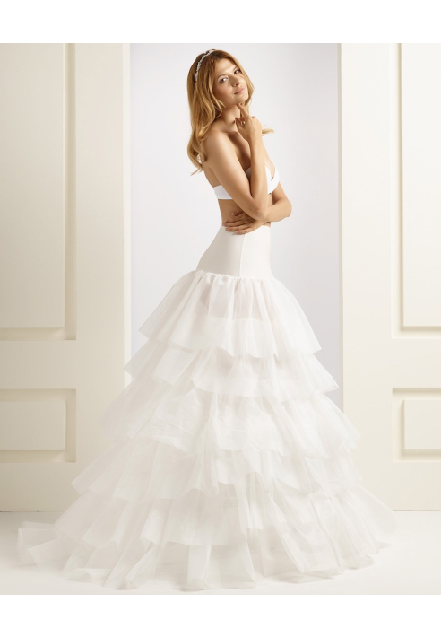 Spódnica z obręczą Bianco Evento H19-320 ()