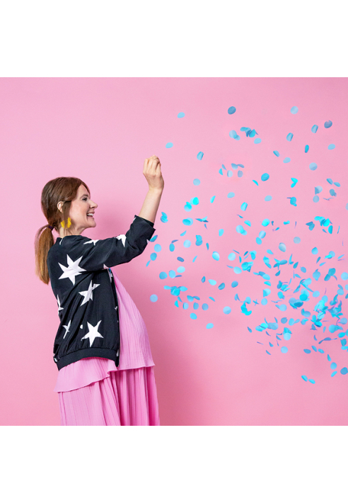 Balon ujawniający płeć chłopca