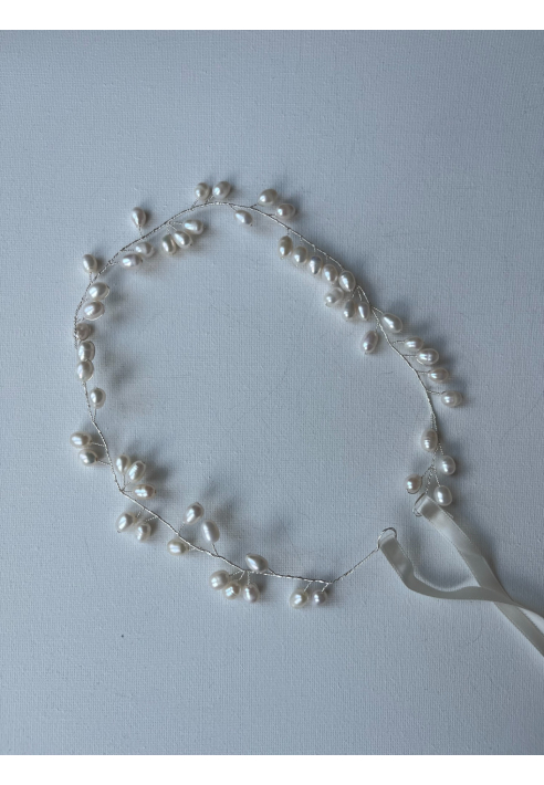 Sally Jane Bridal Dinja Ozdoba do Włosów Srebrna